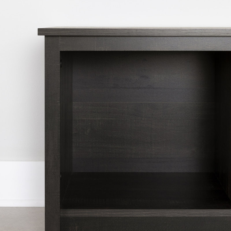 Banc de rangement Toza, Noir