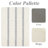 Farmhouse Kitchen Curtains Striped Tier Linen Short Curtains Pinstripe Cafe Curtains-450981702-450981704