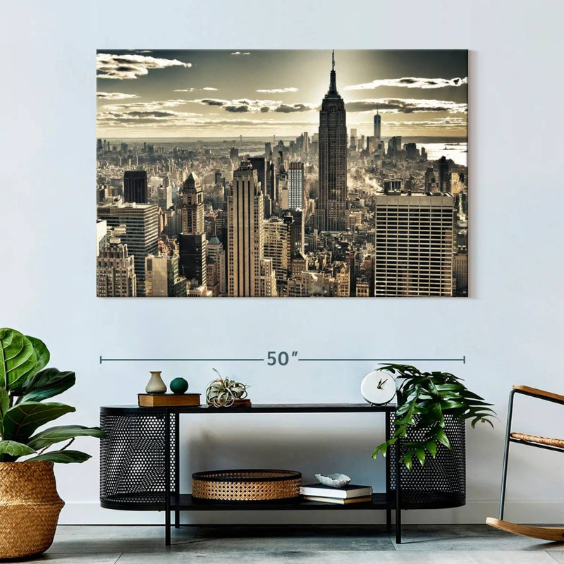 Sirecc Cosmopolitan NYC, H 34 po x l 51 po