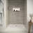 36" W x 36" D Square Acrylic Shower Base, Drain Included