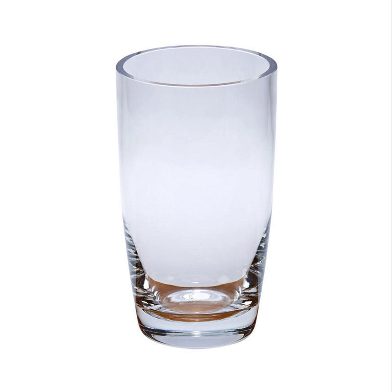 Simon Crystal Table Vase, 9.75" H x 5.75" W x 5.75" D