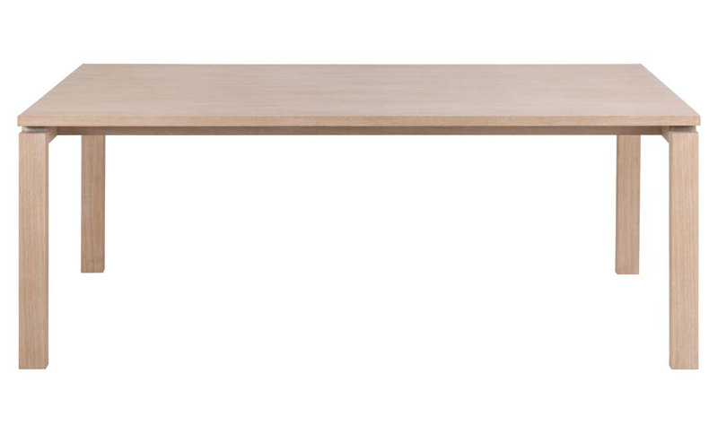 Addilyna Oak Solid Wood Base Dining Table