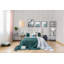 Dolphin Stripe 10m x 53cm Wallpaper Roll-24534782
