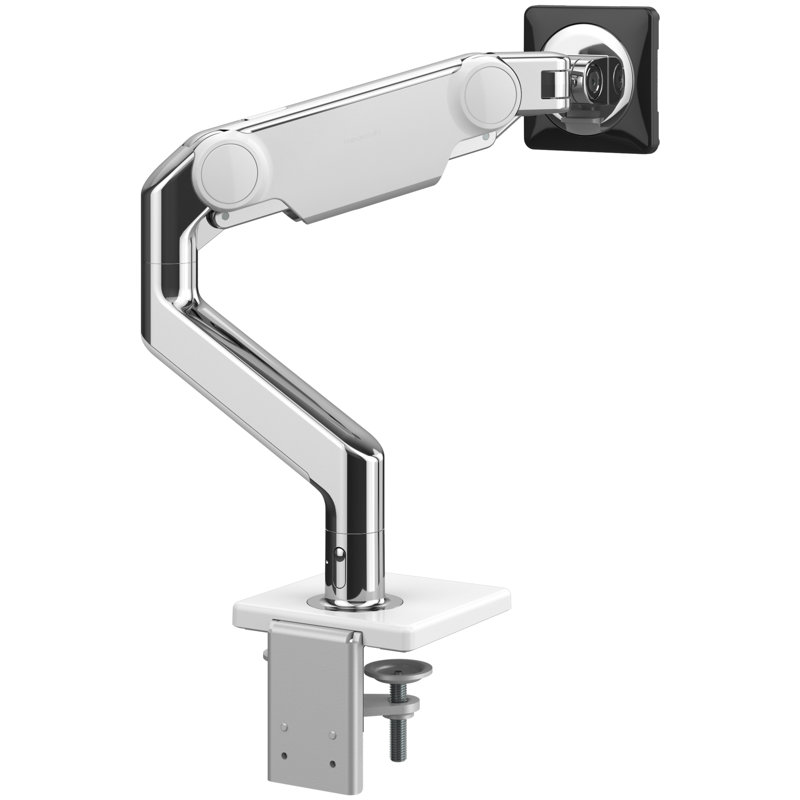 M10 W/Triple Crossbar & Handle, Single, Polished Aluminum, White