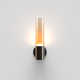 Delonda Single Light Glass Dimmable LED Flush Mounted Sconce