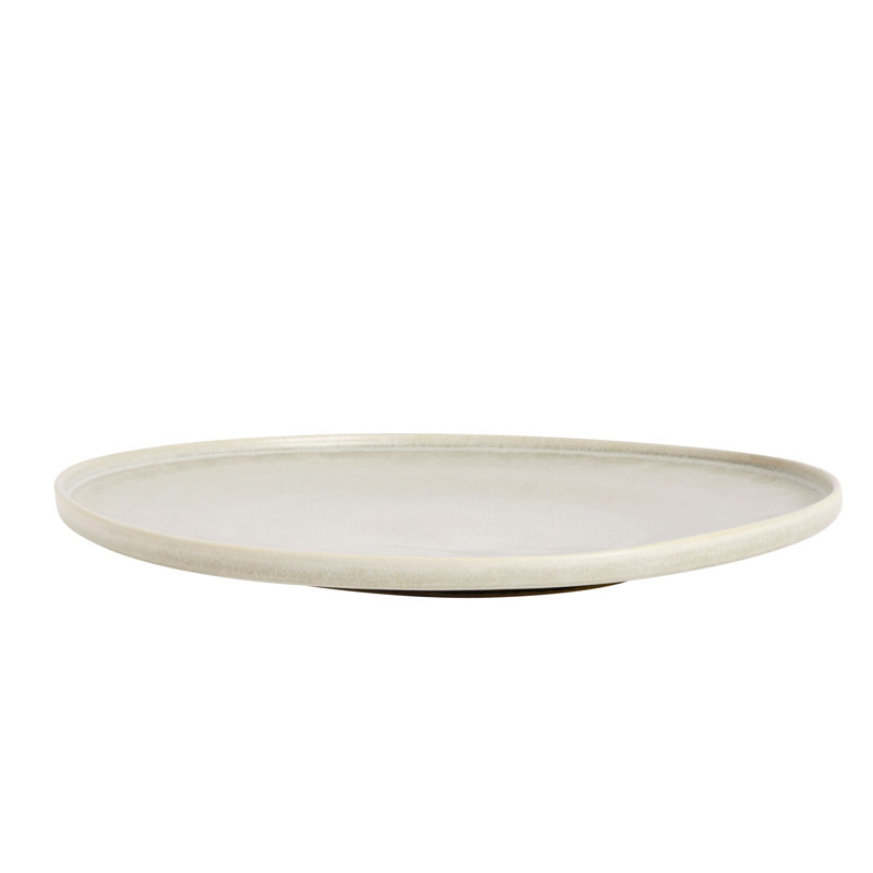 Assiette plate 10,85 po Reider, Noir
