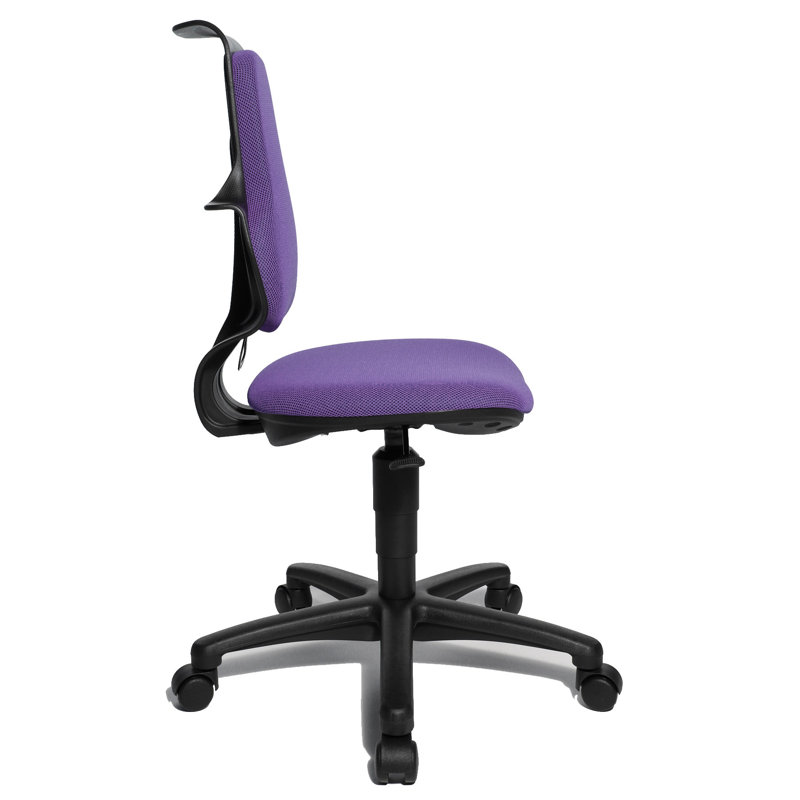 Office Chair, Violet/Black