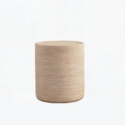Modern Drum Circle Side Table Coffee Table
