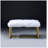 Winterbourne Down Faux Fur Upholstered Bench