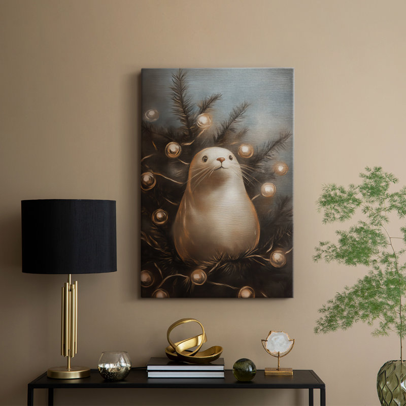 Art des Fêtes de Noël - série 2-CXLV - galerie sur mesure, H 18 po x l 12 po