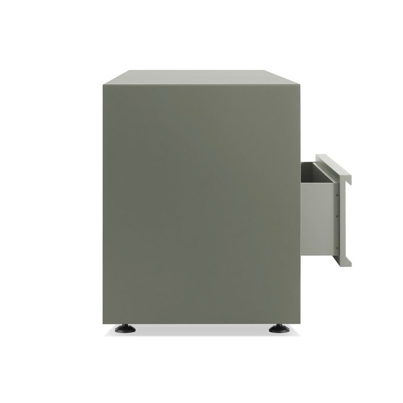 Superchoice 2 Door/2 Drawer Console, Gray Green
