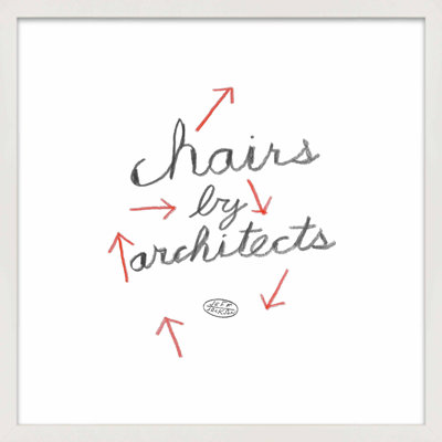 Alvord "Chairs by Architects" Print