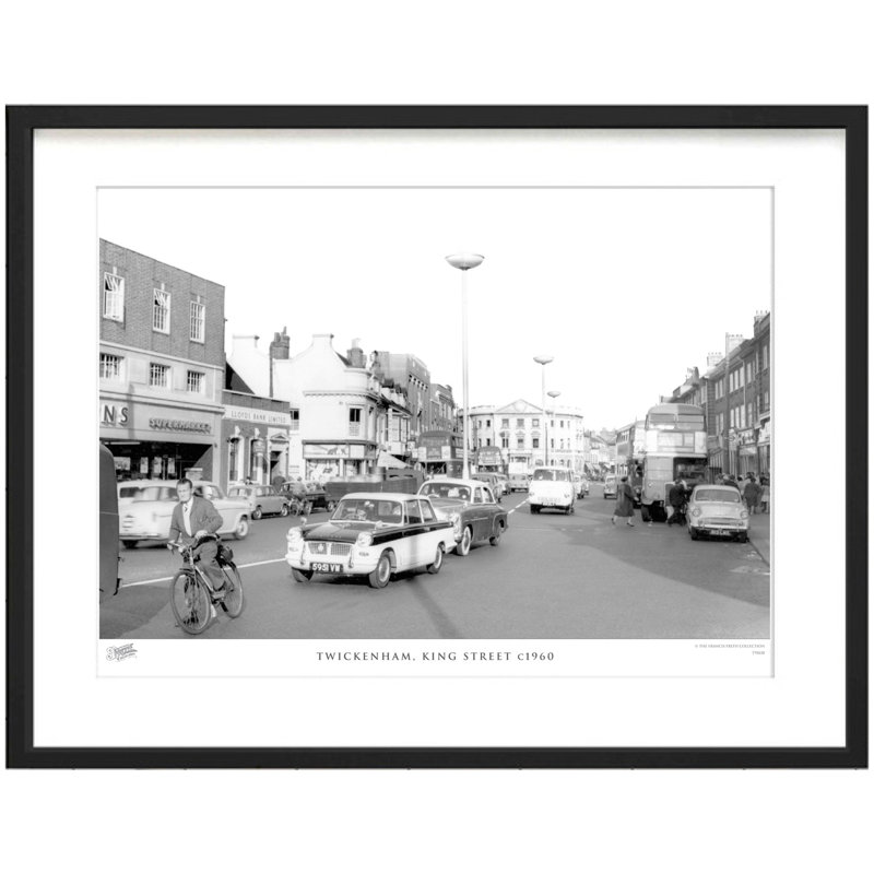 Twickenham, King Street C1960 by Francis Frith - Single Picture Frame Print, 28cm H x 36cm W x 2.3cm D