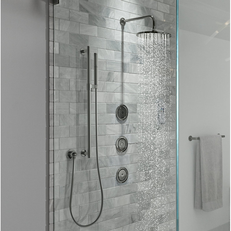 Shift Ellipse Multifunction 2-Way Ellipse Handshower, Vibrant Moderne Brushed Gold