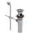 Riobel Lavatory Pop-Up Drain With Overflow