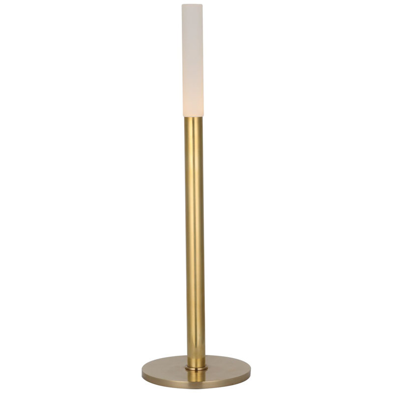 Rousseau LED Table Lamp, Antique Burnished Brass