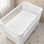 Protège-matelas imperméable de qualité supérieure pour lit de bébé - absorbant | Silencieux et respirant - Housse lavable à la machine pour tout-petit et bébé