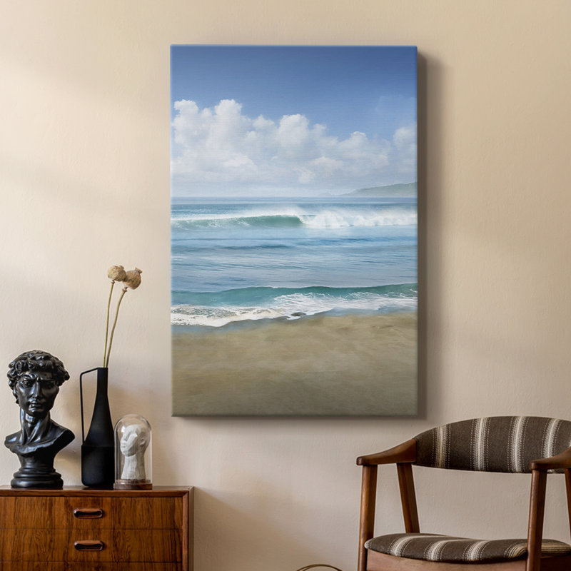 Vagues intemporelles - galerie Cavas sur mesure, H 36 po x l 24 po