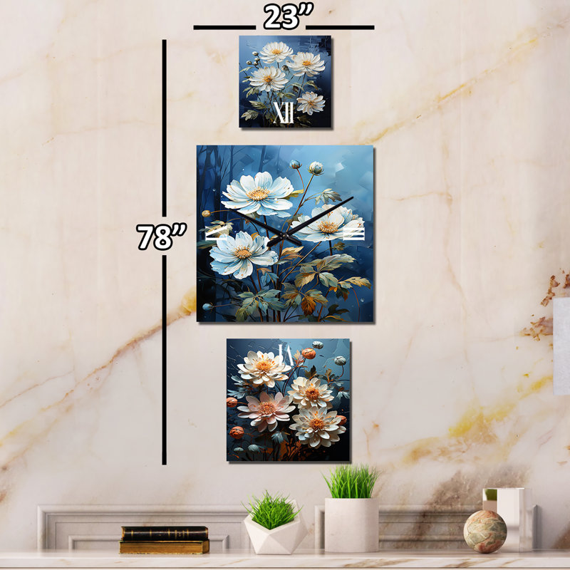 Seandrea Metal Wall Clock