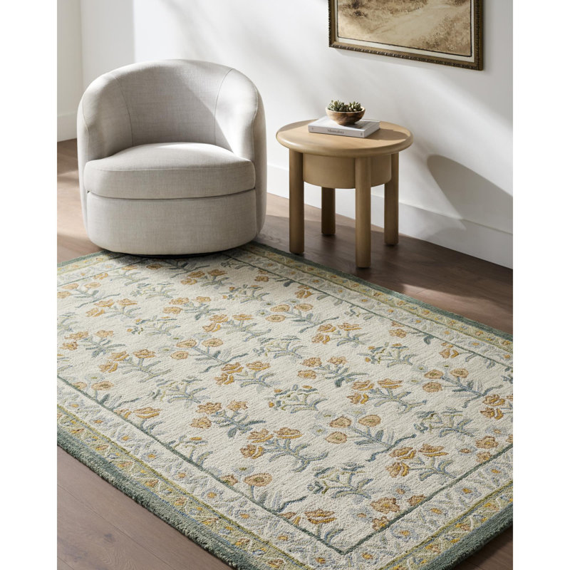 Manor Handmade Rug, Rectangle 5' x 7' 6"