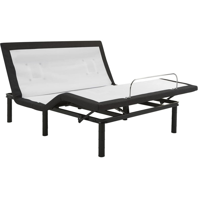 Base de lit de 15 pouces avec ports USB, programmable, massage, zéro gravité, éclairage sous le lit, Très grand