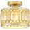Plafonnier semi-encastré Modern Crystal