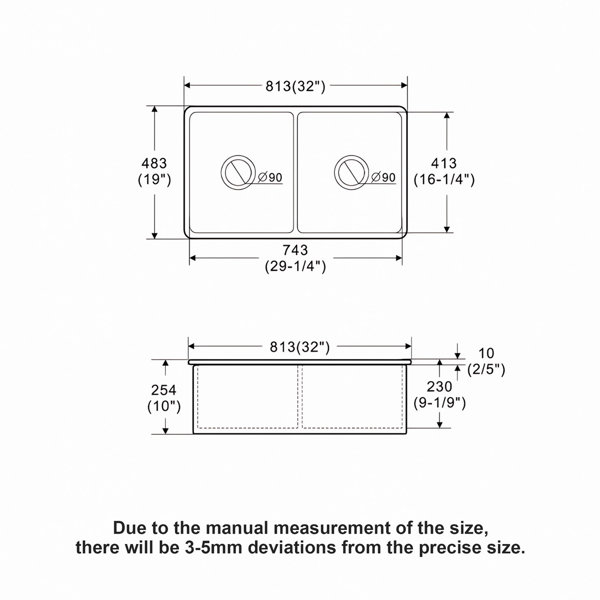 Dimensions du produit
