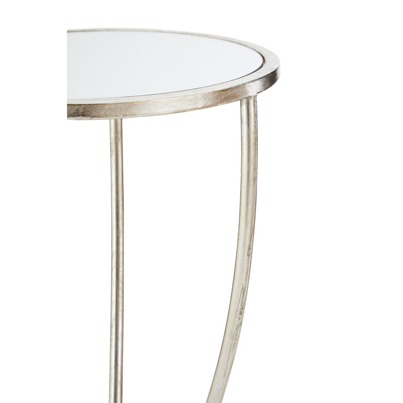Marcia Glass Top End Table