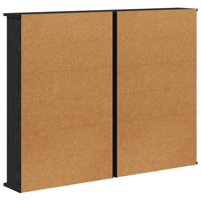  CD Cabinet Engineered Wood Media Storage Solution Modern Furniture Home