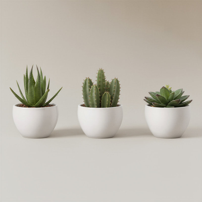 Plantes artificielles en pot 6 po