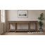 Console en bois massif 94,5 po Danner