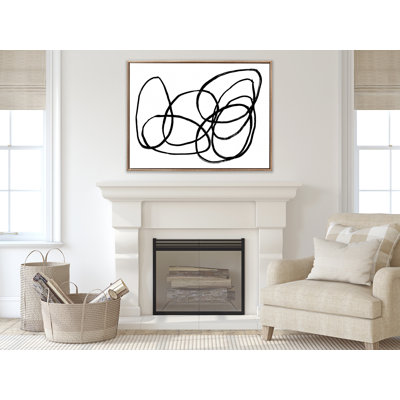 NC Ring of Light by Nikki Chu Framed Canvas Wall Art Print