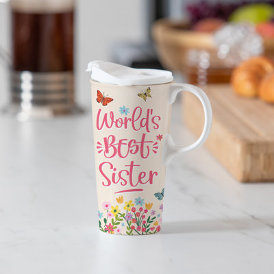 Tasse parfaite en céramique 17 oz Sister Accolade