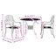 Patio Dining Set with Round Table-1043847595