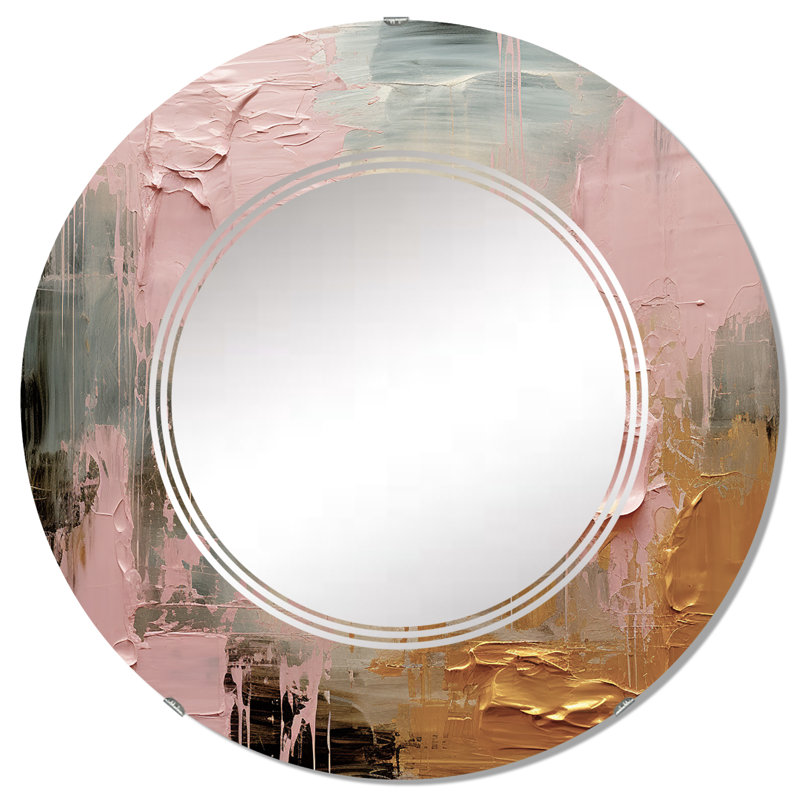 Zniah Circle Mirror, 32" x 32"
