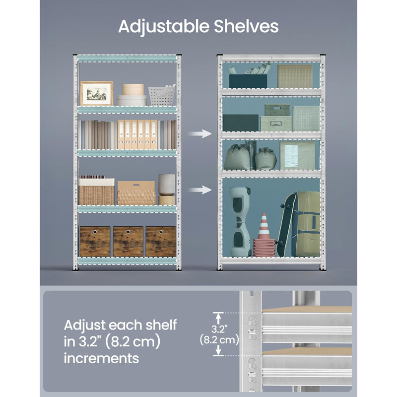 100cm W Steel Shelving Unit