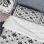 Ensemble de housse de couette moderne noir et blanc Charm II-109155616