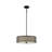 Mike 3 - Light Single Drum Pendant in Bronze-2046371715