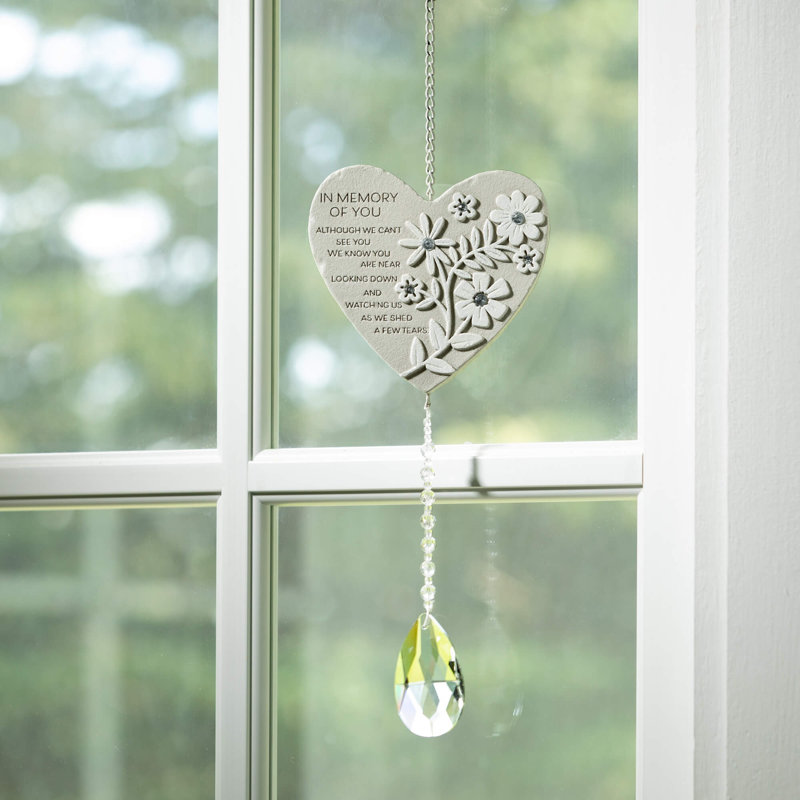 Sullivans In Memory Of You Heart H 15,5 po; gris