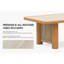 Ensemble de mobilier de jardin en forme de L comprenant un canapé 7 pièces, 2 poufs et 1 table.-1279608162