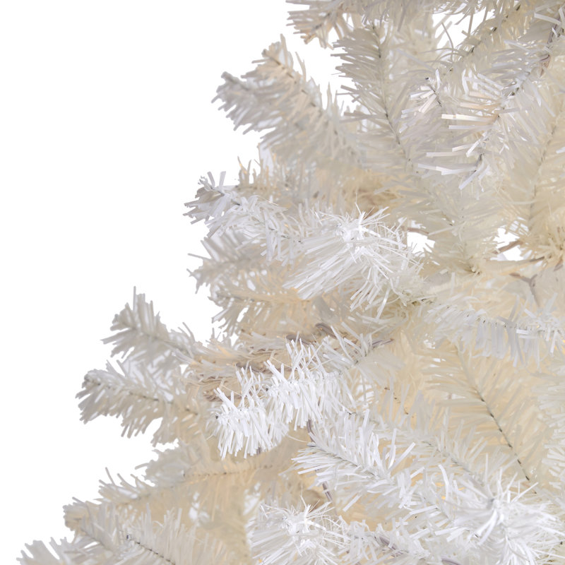 Arbre de Noël artificiel pin blanc, H 8 pi