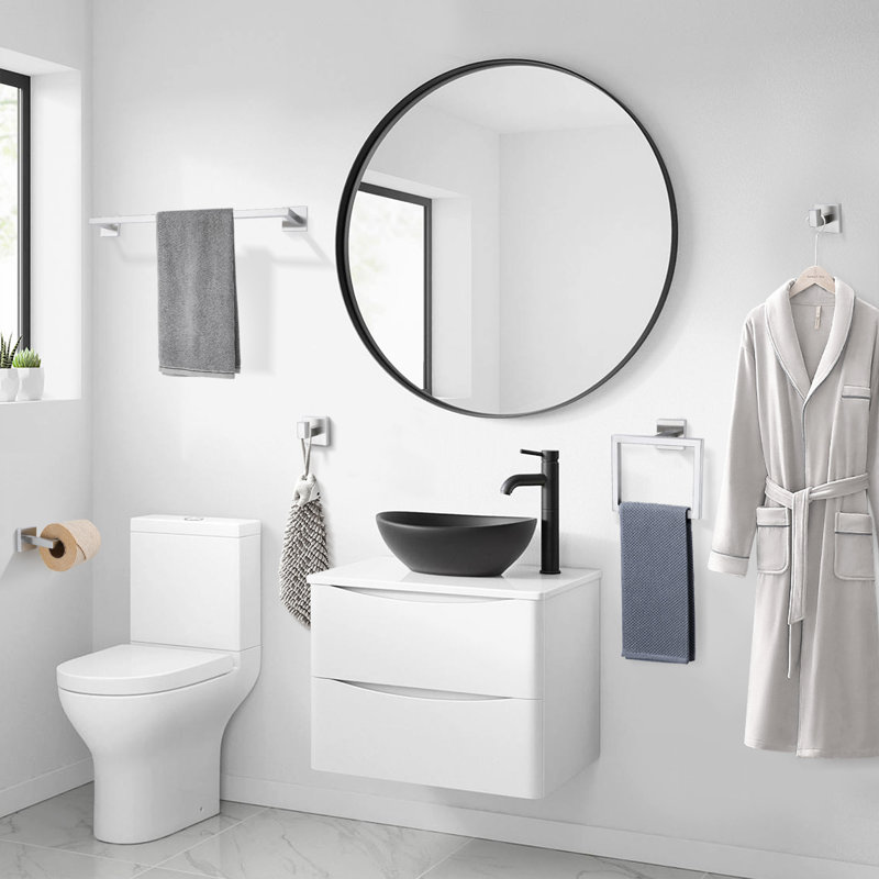 5 - Piece Bathroom Hardware Set, Brushed Nickel