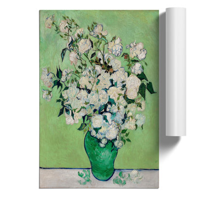 Roses by Vincent van Gogh - Frameless Print