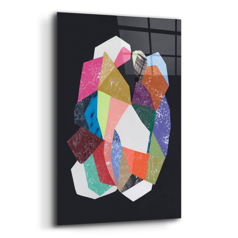  «Dance With Me 1» par Coco Good, art mural en verre acrylique, 12 po x 16 po