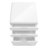File Cabinet, Rolling Mobile, Storage Drawers, Printer Stand, Office, Work, Glossy White Laminate, Contemporary, Modern
