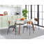 Tapis ivoire / gris en coton Ilona-68791014