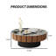 Table basse 35,2 po Modern