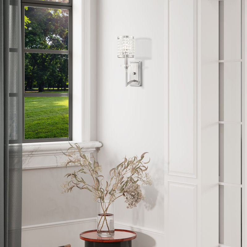 Belisle Armed Sconce, Brushed Nickel
