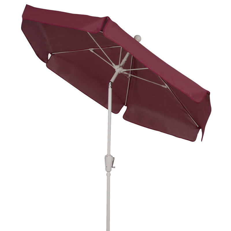 Parasol de marché 7,5 pi Home Garden Tilt, Bourgogne
