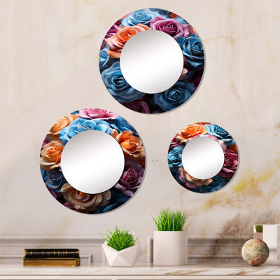 Lorelle Metal Round Mirror